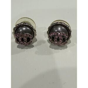 Chanel CC Interlocking Earrings